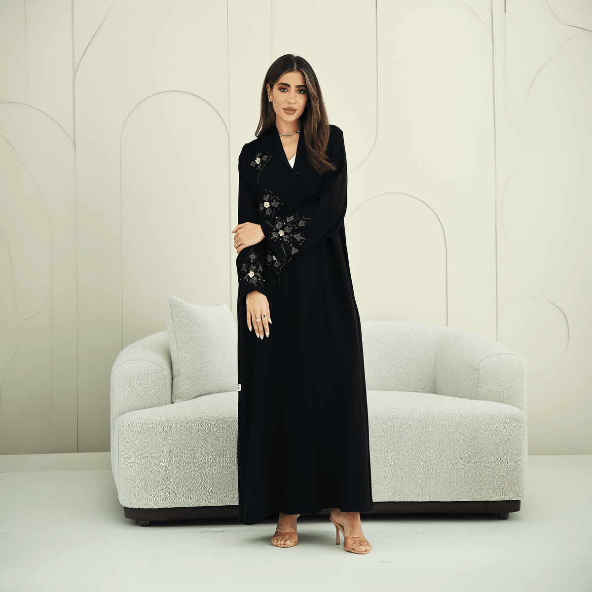 R291 | New Collection Arabian Crape Abaya Abaya for Women UAE – Abaya – Rutba Fashion Abaya