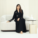 R291 | New Collection Arabian Crape Abaya Abaya for Women UAE – Abaya – Rutba Fashion Abaya