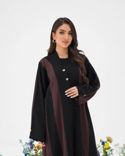 R293 New Fashion Double shade Elegant Abaya Abaya for Women UAE – Abaya – Rutba Fashion Abaya