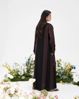 R293 New Fashion Double shade Elegant Abaya Abaya for Women UAE – Abaya – Rutba Fashion Abaya