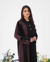 R293 New Fashion Double shade Elegant Abaya Abaya for Women UAE – Abaya – Rutba Fashion Abaya