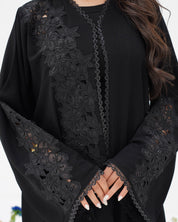 R298 New Fashion Dantel Designer Black Abaya Abaya for Women UAE – Abaya – Rutba Fashion Abaya
