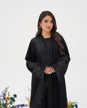 R298 New Fashion Dantel Designer Black Abaya Abaya for Women UAE – Abaya – Rutba Fashion Abaya
