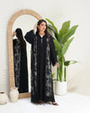R299 Francy Dantel with stone Elegant Abaya Abaya for Women UAE – Abaya – Rutba Fashion Abaya
