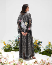 R303 Beautiful Flower Model color Abaya Abaya for Women UAE – Abaya – Rutba Fashion Abaya