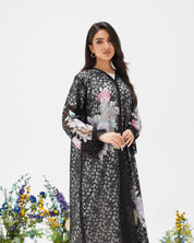R303 Beautiful Flower Model color Abaya Abaya for Women UAE – Abaya – Rutba Fashion Abaya