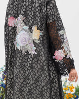 R303 Beautiful Flower Model color Abaya Abaya for Women UAE – Abaya – Rutba Fashion Abaya