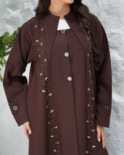 R314 Exclusive New Model color Abaya Abaya for Women UAE – Abaya – Rutba Fashion Abaya