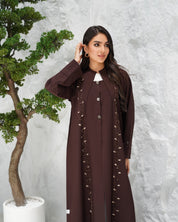 R314 Exclusive New Model color Abaya Abaya for Women UAE – Abaya – Rutba Fashion Abaya