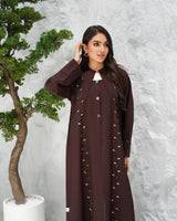 R314 Exclusive New Model color Abaya Abaya for Women UAE – Abaya – Rutba Fashion Abaya