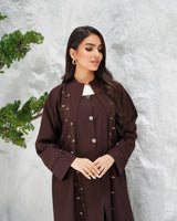 R314 Exclusive New Model color Abaya Abaya for Women UAE – Abaya – Rutba Fashion Abaya