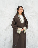 R315 Francy Dantel with coat Model Abaya Abaya for Women UAE – Abaya – Rutba Fashion Abaya