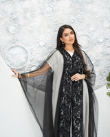 R316 Luxurious turkey party Black Abaya Abaya for Women UAE – Abaya – Rutba Fashion Abaya