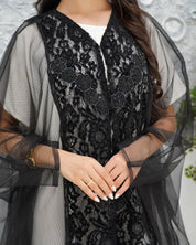 R316 Luxurious turkey party Black Abaya Abaya for Women UAE – Abaya – Rutba Fashion Abaya