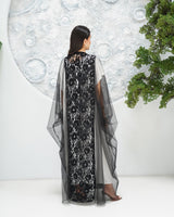 R316 Luxurious turkey party Black Abaya Abaya for Women UAE – Abaya – Rutba Fashion Abaya